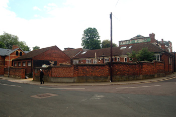 The bend in Castle Lane - approximately the position of the attack on F. W. Budd May 2009